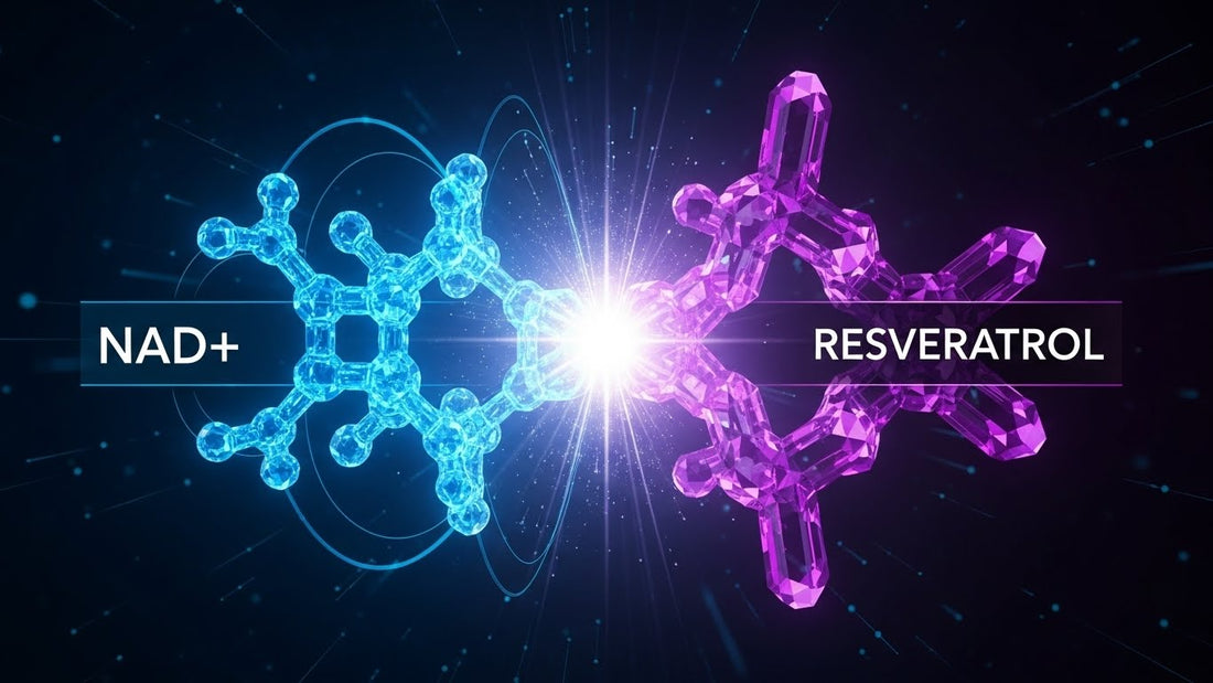 NAD+ y Resveratrol: la combinación antiedad que potencia la energía celular y el bienestar general