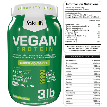 Vegan Protein 3lbs